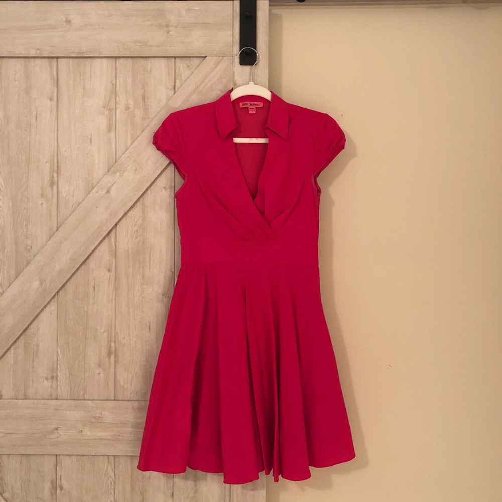 Hot Pink Betsey Johnson Dress